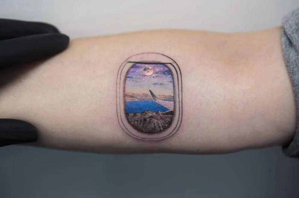 Los mejores tatuajes para amantes de los viajes