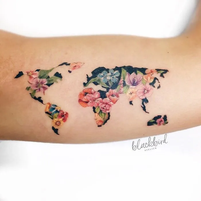 Los mejores tatuajes para amantes de los viajes