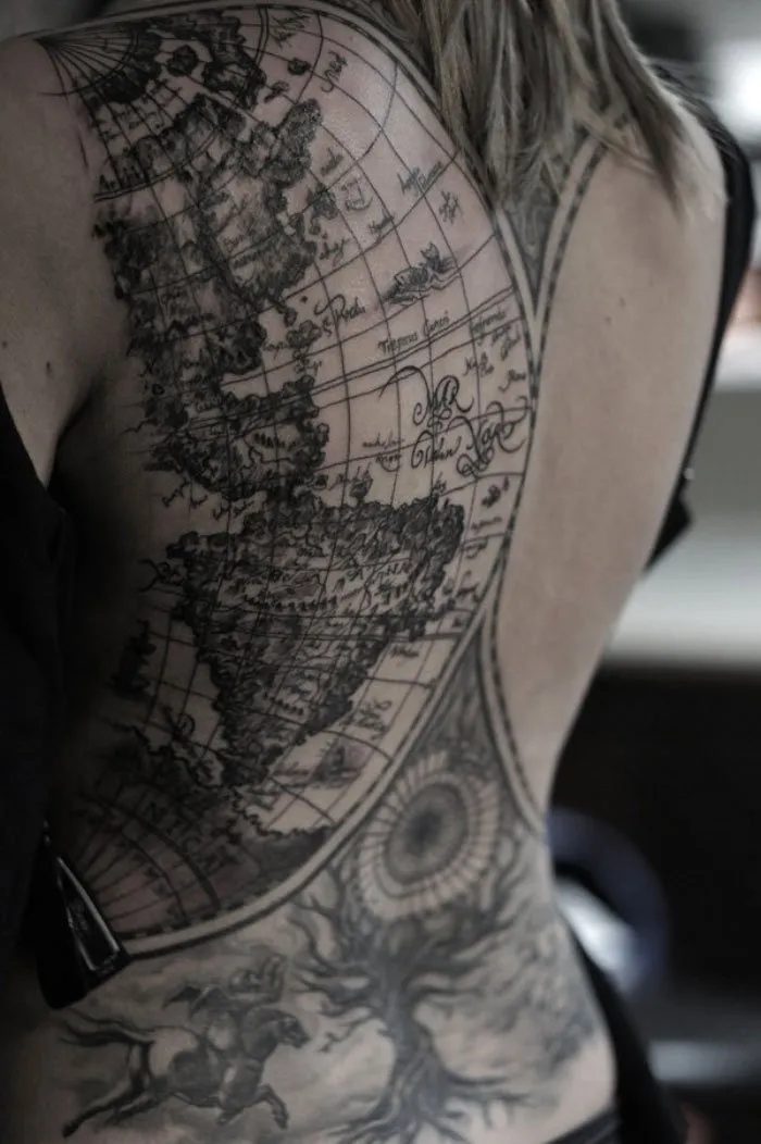 Los mejores tatuajes para amantes de los viajes
