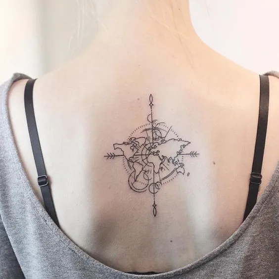 Los mejores tatuajes para amantes de los viajes