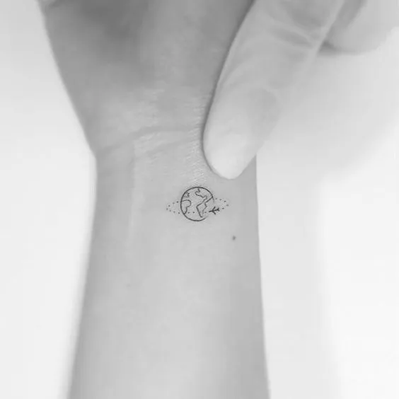 Los mejores tatuajes para amantes de los viajes