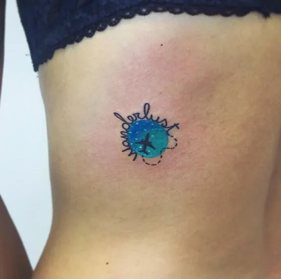 Los mejores tatuajes para amantes de los viajes