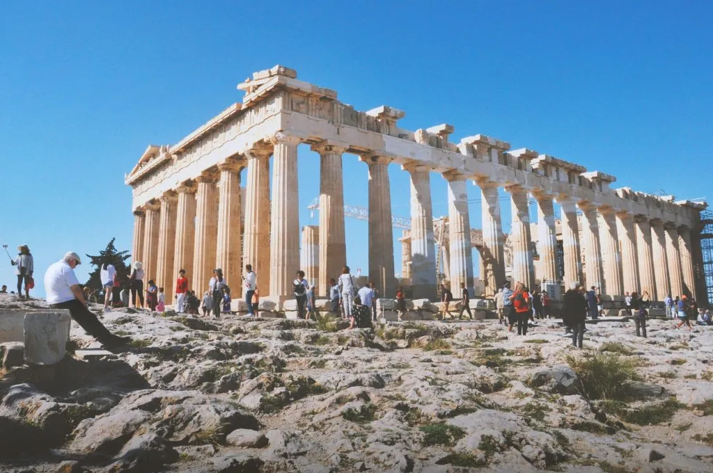 visita virtual La Acrópolis de Atenas, Grecia