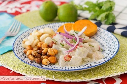Receta del ceviche peruano