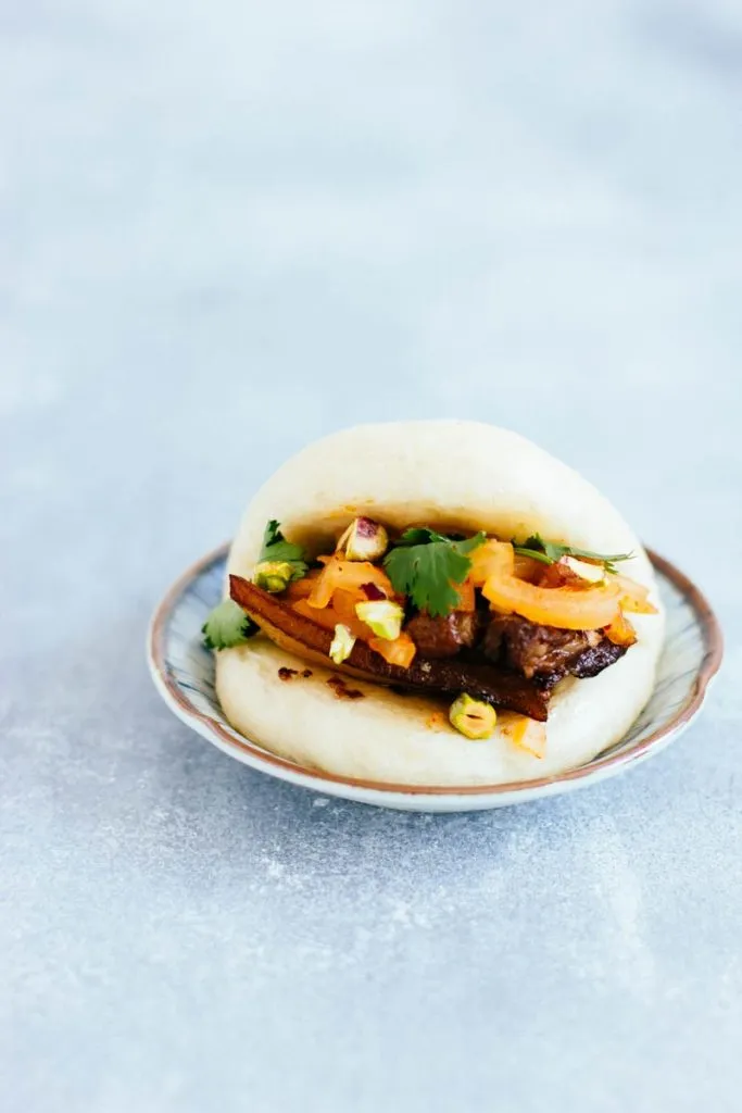 Gua Bao con cerdo taiwanés